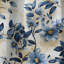 Panneaux de rideaux floraux bleu cobalt-95457934