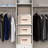 6 Pack Rectangle Storage Shelf Basket Bin with Lid and Leather Handles-276076502-276076503