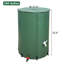 Happy Girl 378.54L Weather Resistant Plastic Drainable Rain Barrel