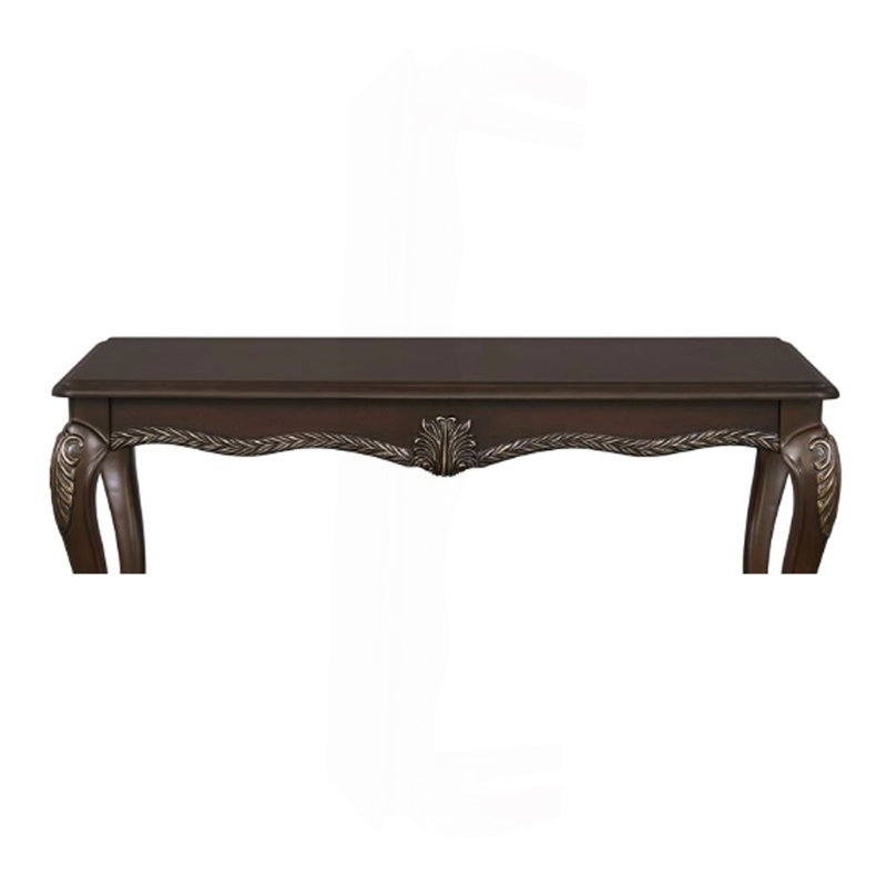 Table basse à finition cerisier