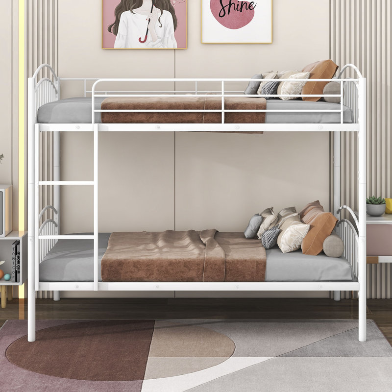 Grateron Twin over Twin Standard Bunk Bed by Isabelle & Max, White