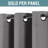 Curtains for Bedroom/Living Room 2 Panels Set - Thermal Insulated Room Darkening Grommet Top Curtains-735006382-735006369