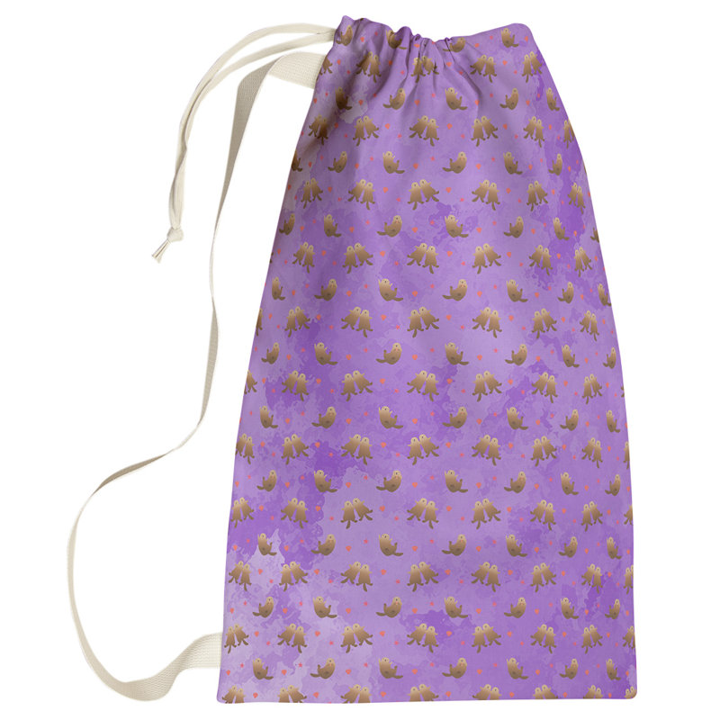 Sac à linge sea panneaux, Petit (H 64 po x l 20 po x P 1,5 po), Mauve