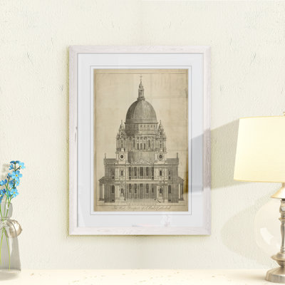 " 'St. Paulâ™s Cathedral' " by Paul Cezanne