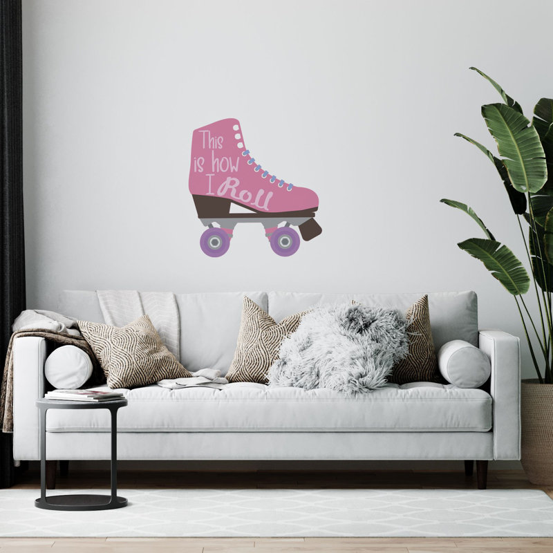 «This Is How I Roll Lettrage» Art Quotes, H 28 po x l 28 po
