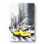 A Yellow Taxi Cab In New York - Wrapped Canvas-55300004
