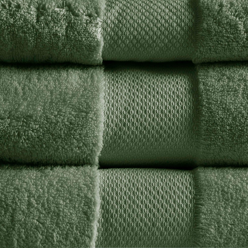 Cotton 6 Piece Bath Towel Set 6-Piece