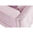 Bayberry 53"W Pink Velvet Loveseat With 2 Pillows-1941884965-2012950490