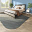 Lits plateforme multifonctionnels, structure en métal beige, solution de rangement moderne pour la maison