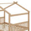 Lit en bois avec couchette-589625155