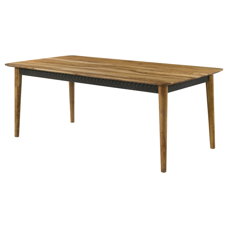 Table de salle à manger à hauteur de comptoir 60 pouces Lambright Sheesham, H 36 po x L 60 po x l 36 po