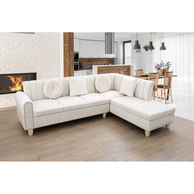 Sussex 2 - Piece Upholstered Sectional, Right Hand Facing