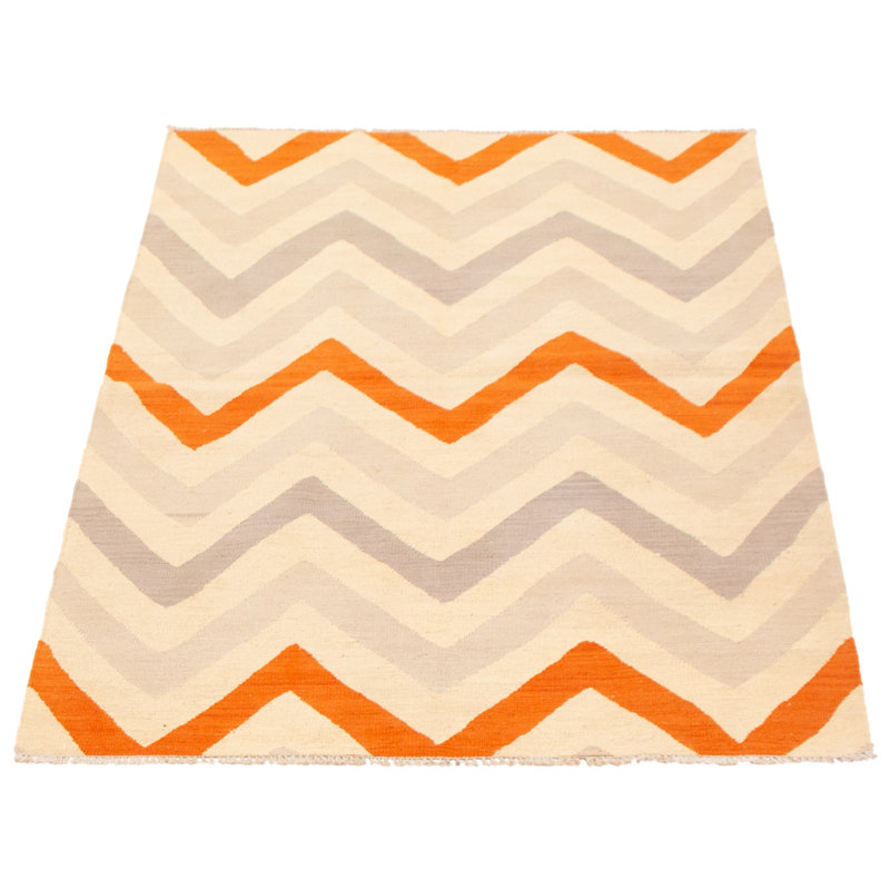 Kilim crème Sanjeev 4 pi 2 po x 6 pi 0 po