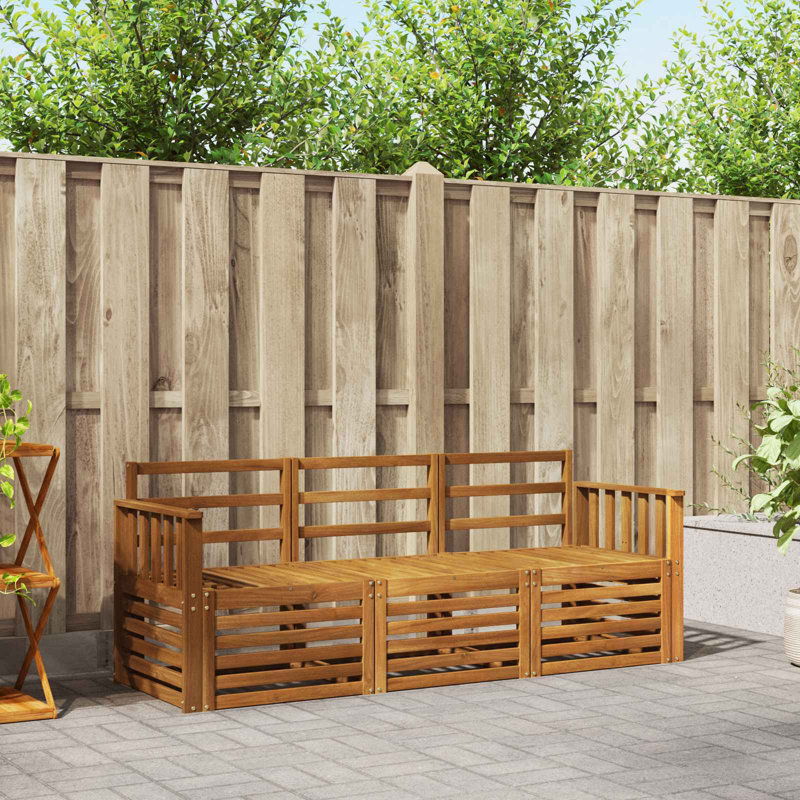 189.5cm Wide Patio Sectional Set