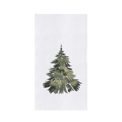 Serviette de Noël Evergreen