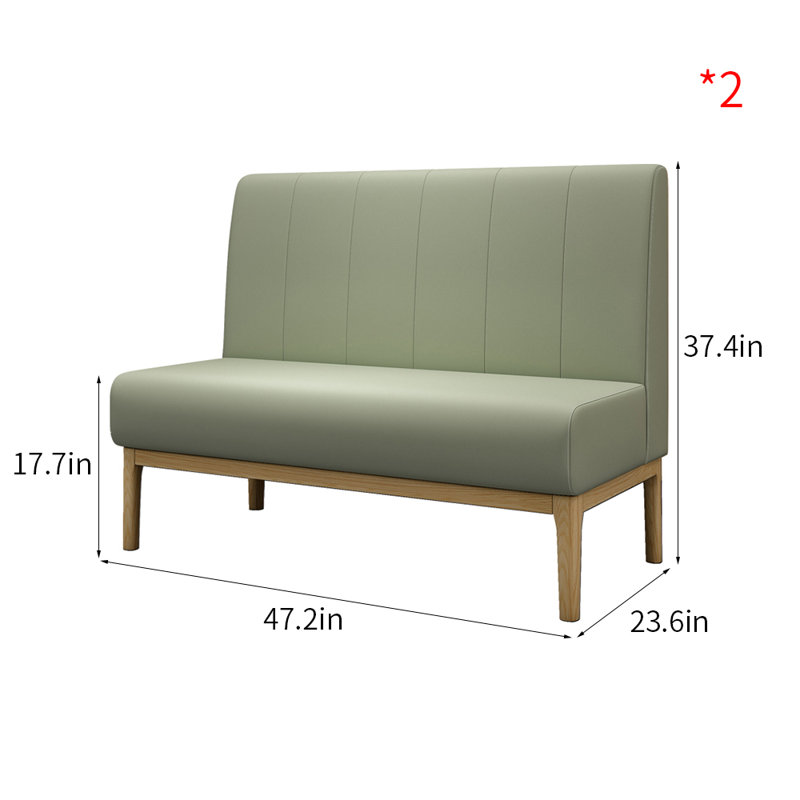 Bancs de restaurant modernes et simples