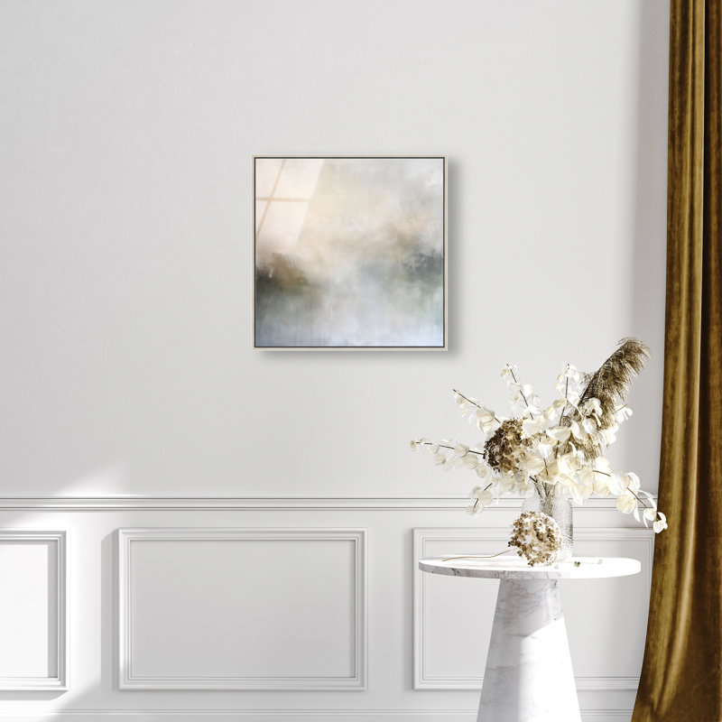 Blurred Realities High-Gloss Frameless Acrylic Glass Wall Art Abstract Print by Oliver Gal, Ready to Hang, 12 x 12