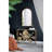 Khashif Mirrored Glass Top End Table