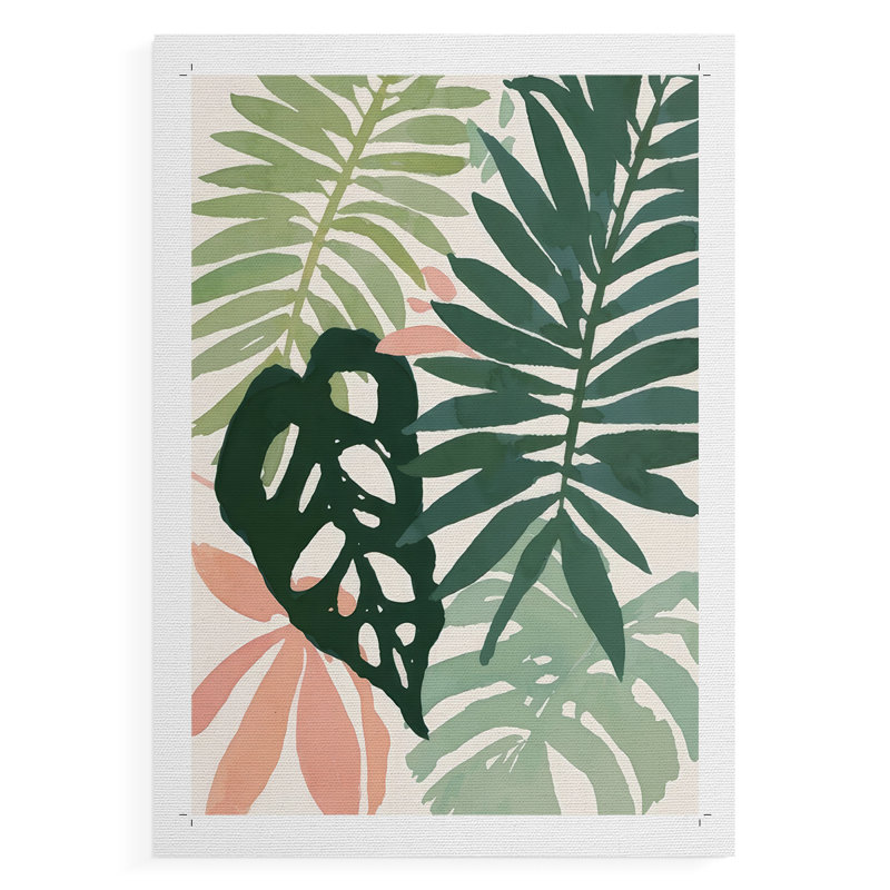 Tropical Tropical I - Impression sur toile seulement - NON CADRE, H 48 po x l 32 po