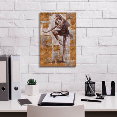 'Jazz Dancer No. 1' by Marta Wiley Canvas Wall Art