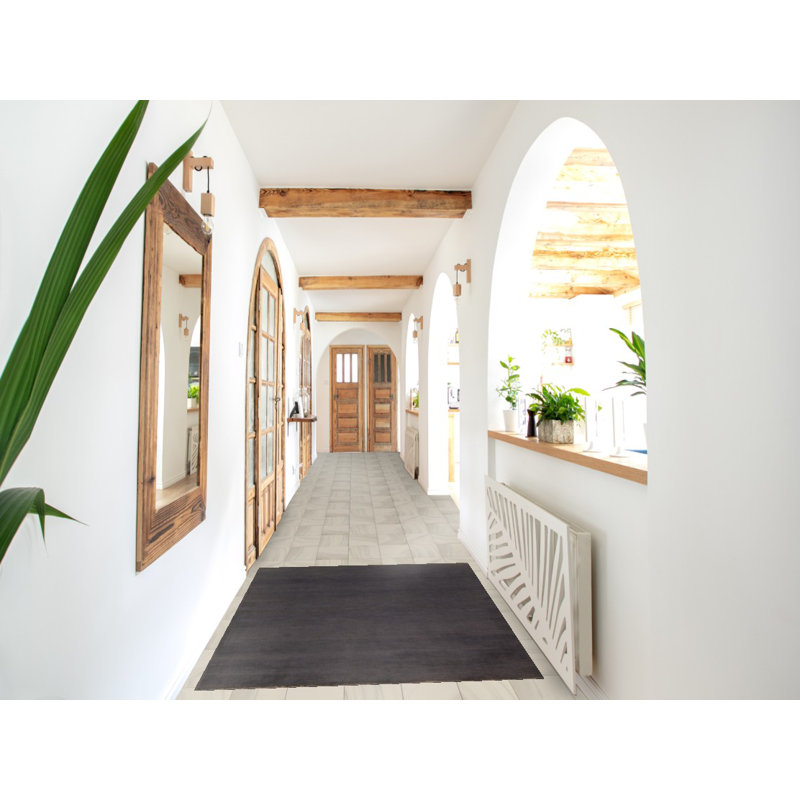 Tapis gris / bleu Gabbeh
