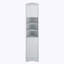 Armoire de rangement multi-fonctionnelle avec deux portes et tablettes réglables-791149904