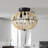 Quinton 18" Wood Beaded Ceiling Fan with Light & Remote Control