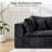 6-Piece Modular Compression Upholstered Boneless Sectional Sofa-1241001224-1235035267