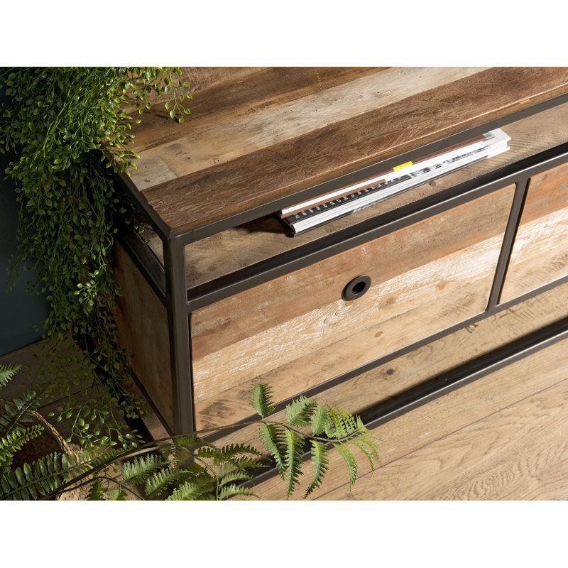 Yeager Unfinished TV Stand for TVs up to 65"