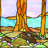 Plants & Flowers Window Panel