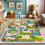 Tapis en coton à imprimé cachemire Ryann-998149798
