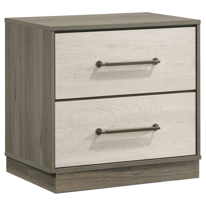 Table de chevet 2 tiroirs Edmondson