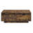 Modern Rustic Coffee Table With Sliding Barn Door And Extra Storage Oak Classic Style