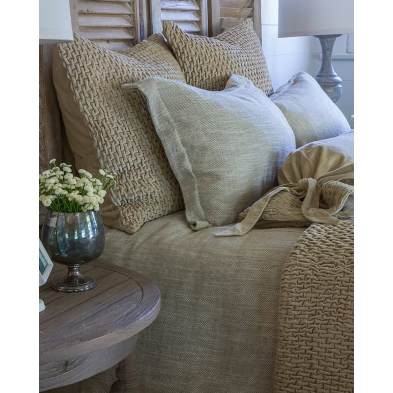 EMESTO BOLSTER, KHAKI, LARGE ROUND BOLSTER