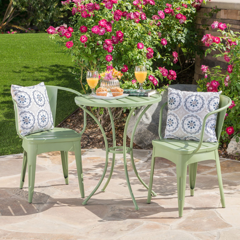 3 Pc Kd Metal Set, Green