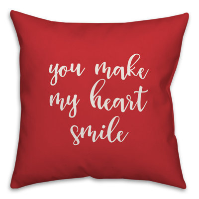  Coussin You You My My Heart Smile