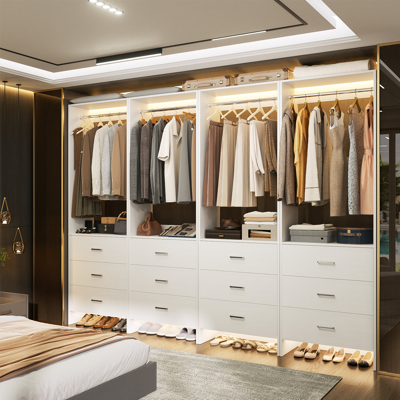 Rebrilliant Traig Closet System - Thumbnail 4