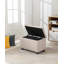 Vivi Fabric Flip Top Storage Bench-1808198224