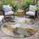 Machine Washable Indoor/Outdoor Xhevrie Mocha Rug