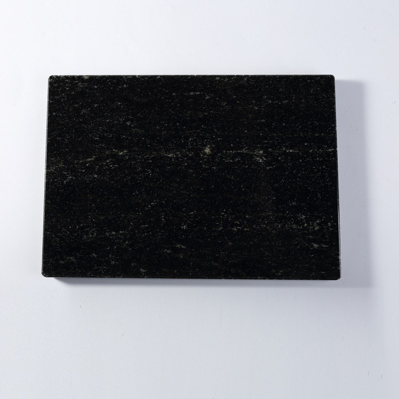 Planche à découper de luxe en marbre de granit pour cuisine Koville, rectangulaire, 12 x 8 po, via Lactea