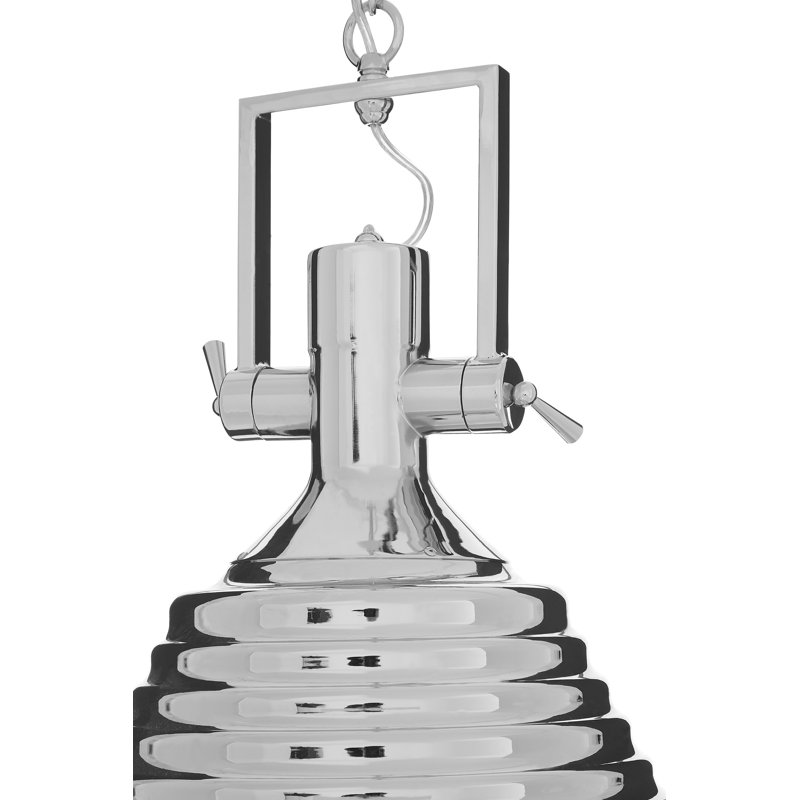 Addison 1 - Light Cone Pendant, Chrome