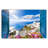 Santorini Window View Canvas Art