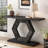 Ethereal 55.1" Farmhouse Wood Console Table-1945016183