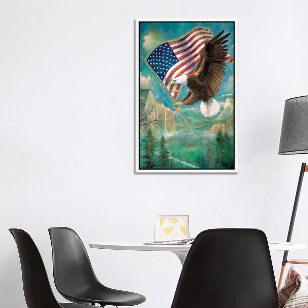 Pledge Of Allegiance von Ruane Manning - Galerie-verpackte Leinwand Giclée auf Leinwand