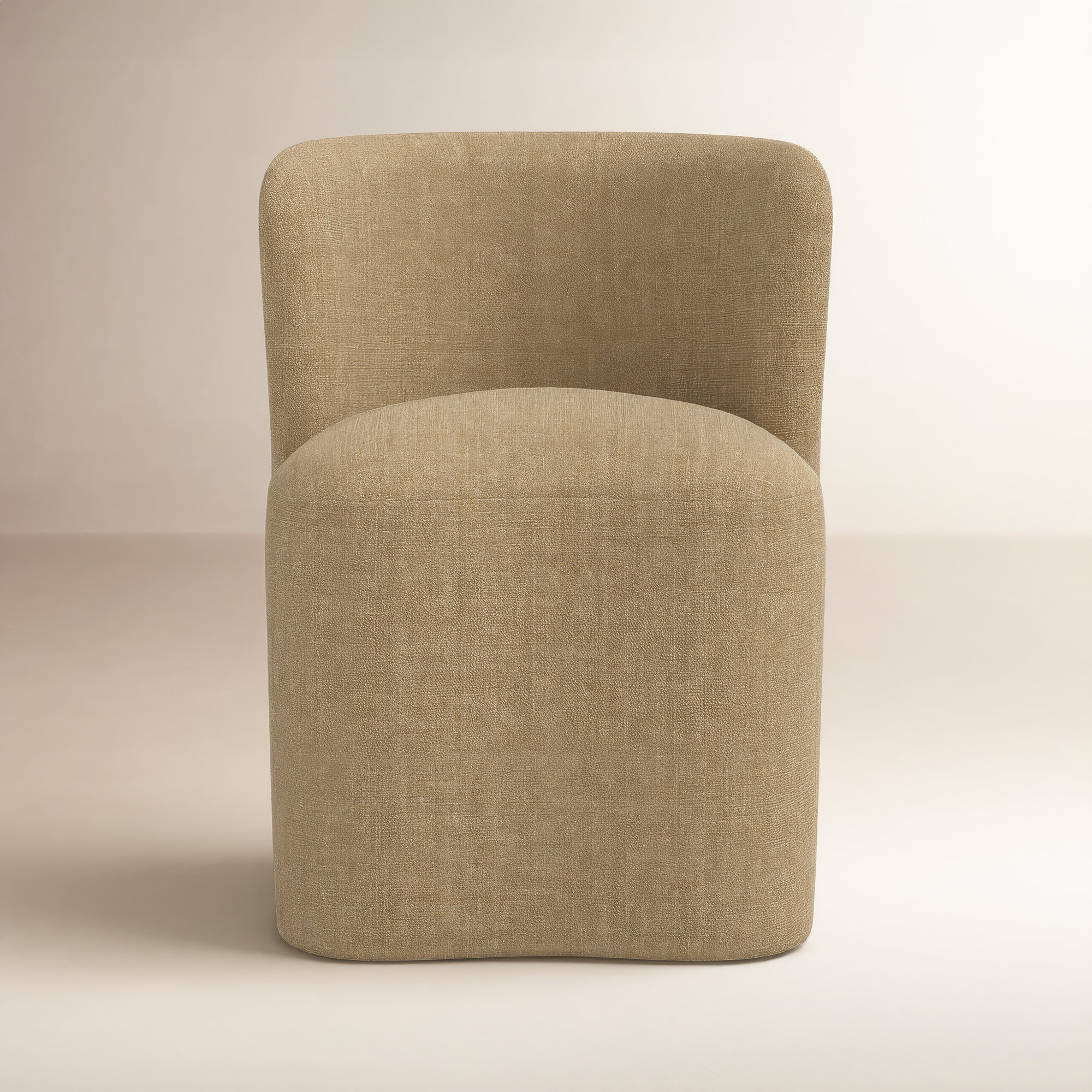 Stoffer Home x Cloth & Company Gail Dining Chair, Relaxed Burlap Linen