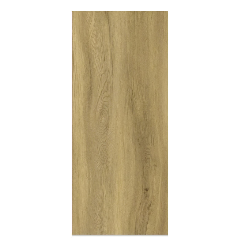 Britwall SPC Luxury Vinyl Flooring Pack of 10 2.2 Sq Meter 1220 x 181 mm 6mm Waterproof Click Lock, Medium Oak