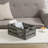 Galvanized Metal Storage Crate Basket