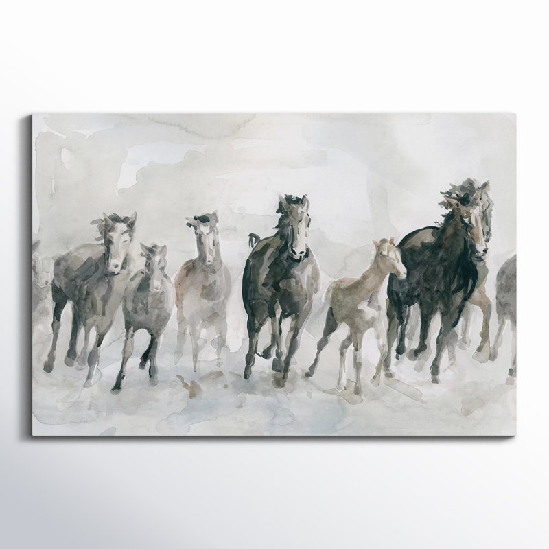 Running Wild - Wrapped Canvas Print, 32" H x 48" W x 1.5" D