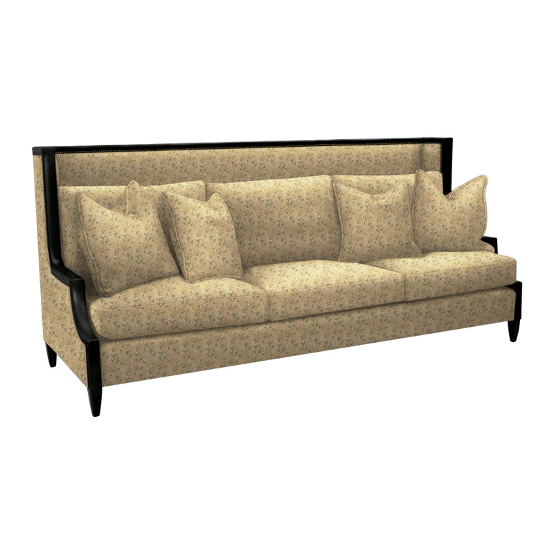 Sofa, 109-08, Coffee Bean, Hair on Hide/Zebra in the Wild