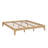 Bamboo Wood Platform Bed Frame-1525837006